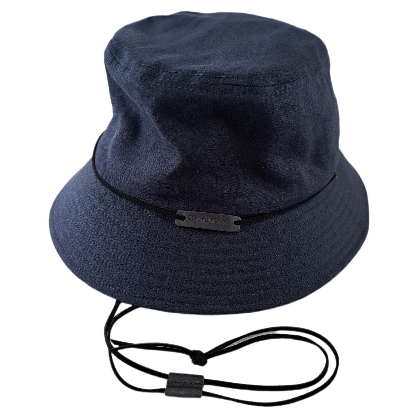 Linen bucket hat