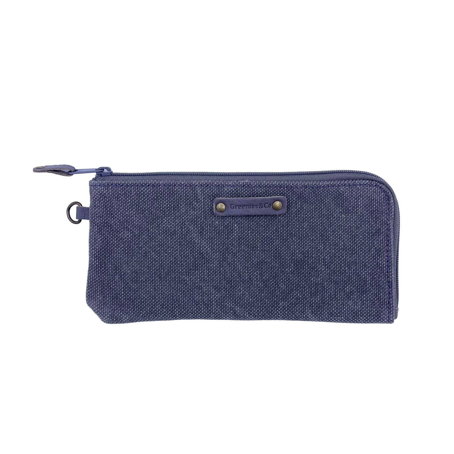 Flat canvas wallet