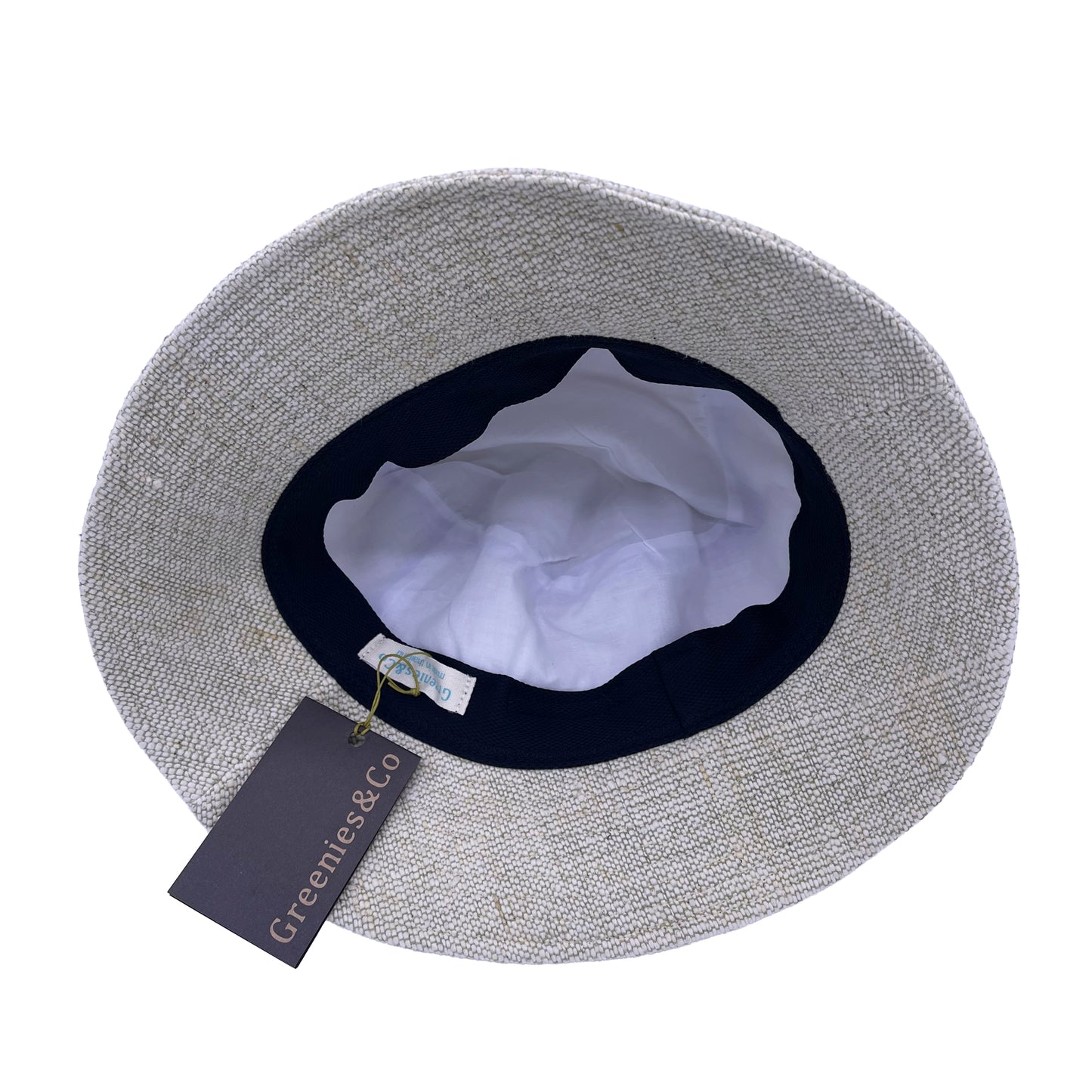 Porkpie hat / Made from cotton natural dyed