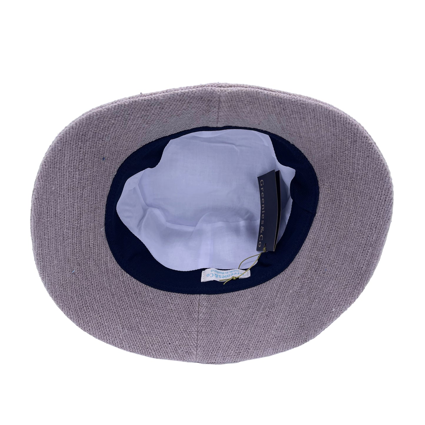 Porkpie hat / Made from cotton natural dyed